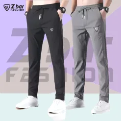 Men's Super Stitch Premium Trouser - Black & Gray