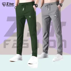 Men's Super Stitch Premium Trouser - Gray & Olive